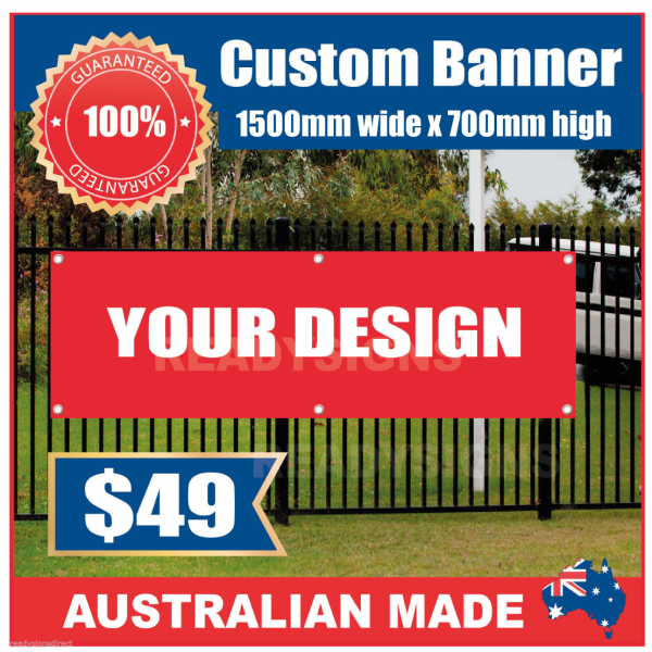 Banner 1500mm x 700mm