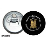 BARBUD - Magnetic Bottle Opener - Mad Max MFP - BLACK BACK